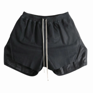 Leather Rick Owens Merch Short